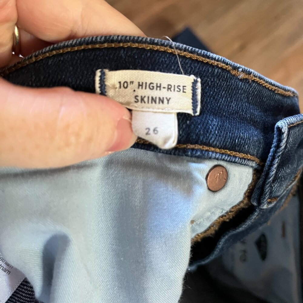 Madewell - High rise - Skinny - Size 26 - UEC - Picture 7 of 10